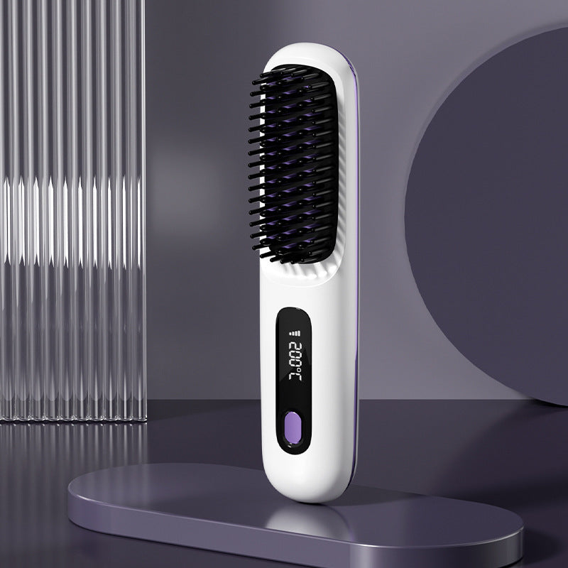 Zilora Portable Hair Straightening Brush