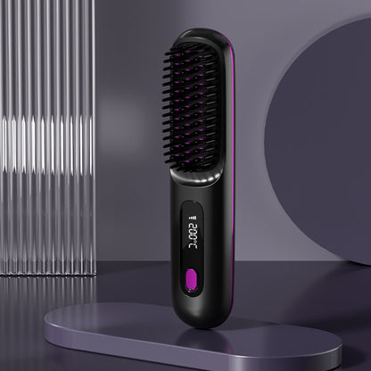 Zilora Portable Hair Straightening Brush